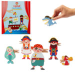 Clothespins Theater Pirates Puppet
